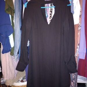 Elegant Black Women's Dress